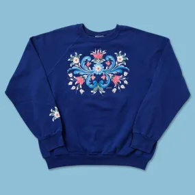 1991 Lee Flower Sweater Medium