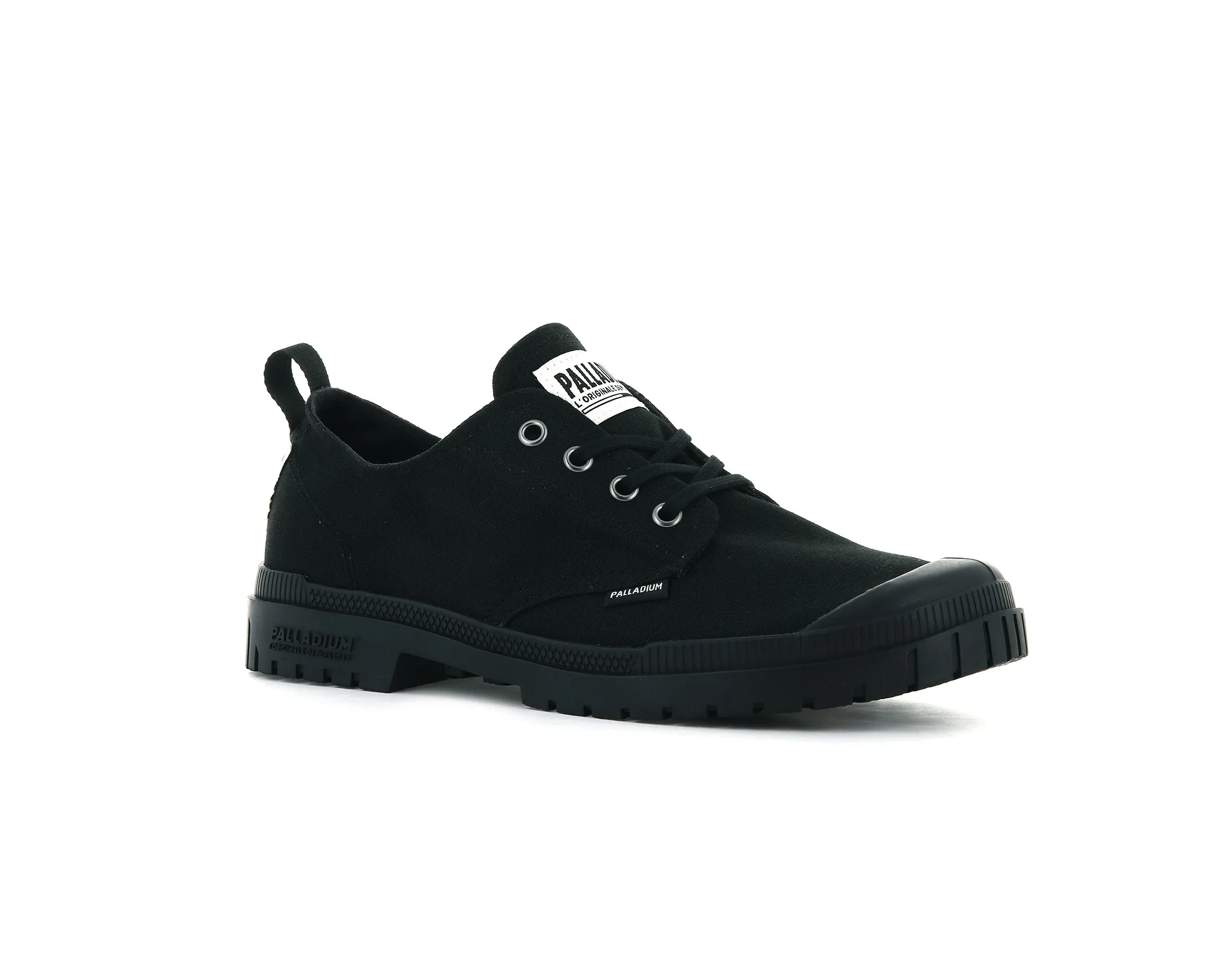 76837-008-M | PAMPA SP20 LOW CANVAS | BLACK/BLACK