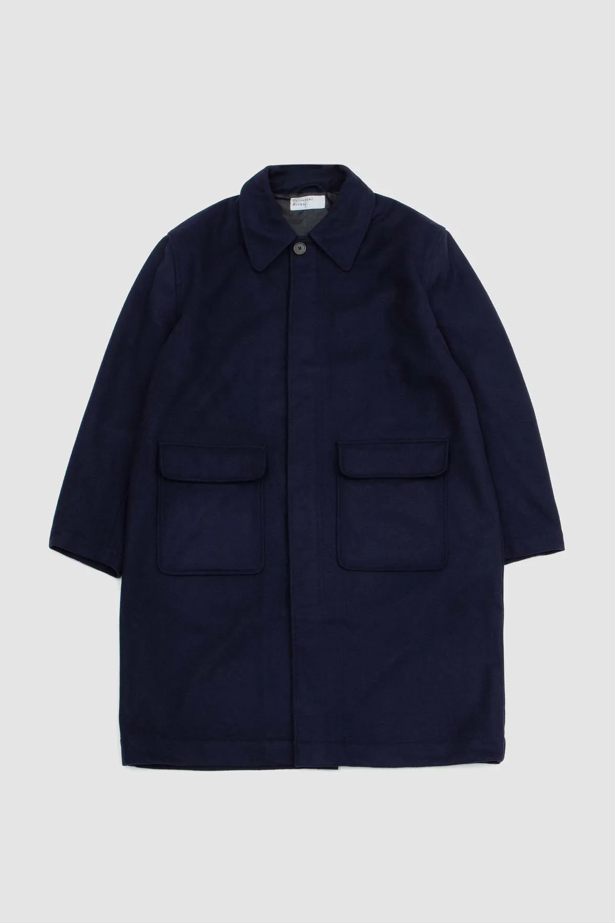 Account Coat Melton - Navy