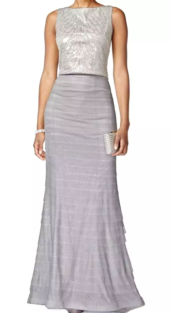 Adrianna Papell - 81928040 Sleeveless Embellished Bateau Sheath Dress