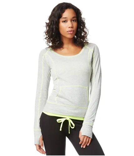 Aeropostale Womens Popover Hoodie Basic T-Shirt