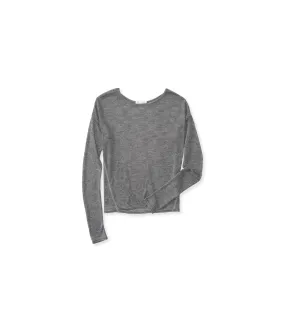 Aeropostale Womens Sheer Knit Pullover Sweater, TW2