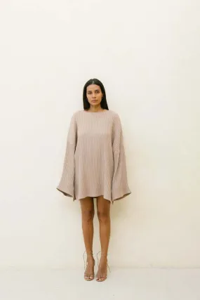 Bahhgoose Sweater Dress - Almond