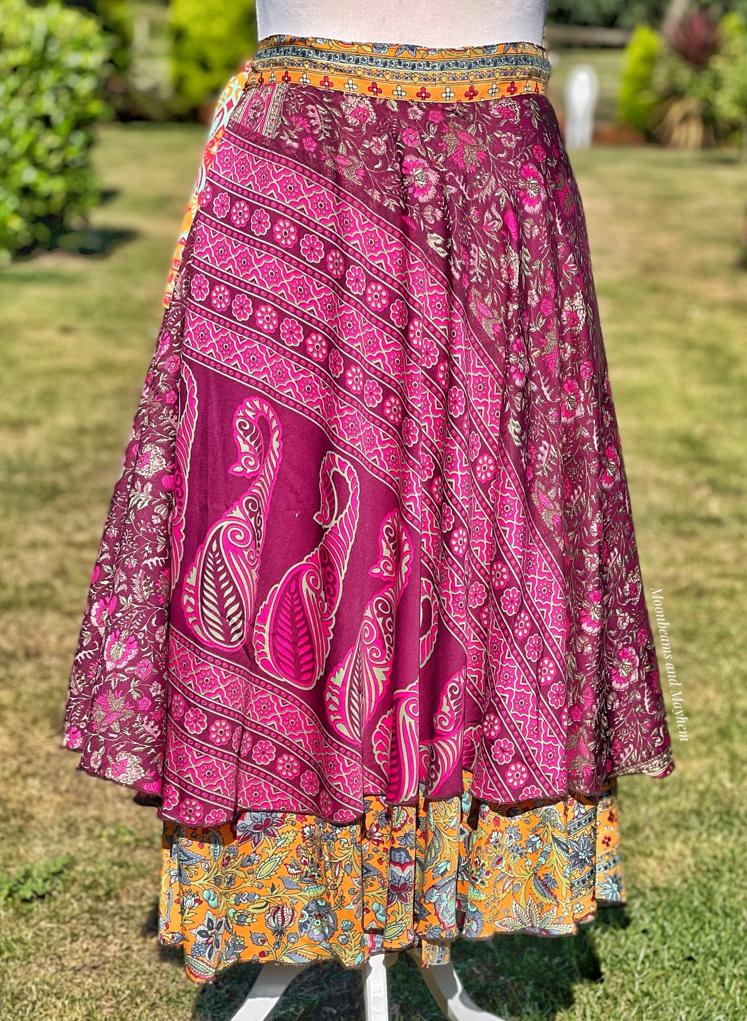 BEAUTIFUL SHANGRI-LA WRAP SKIRT (171)