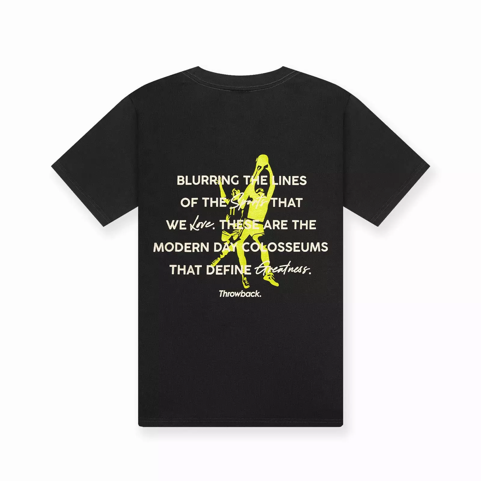 Blurred Lines Oversized T-Shirt - Washed Black