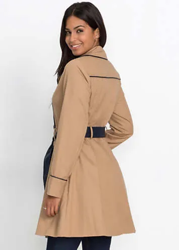 bonprix Double Breasted Trench Coat | Grattan