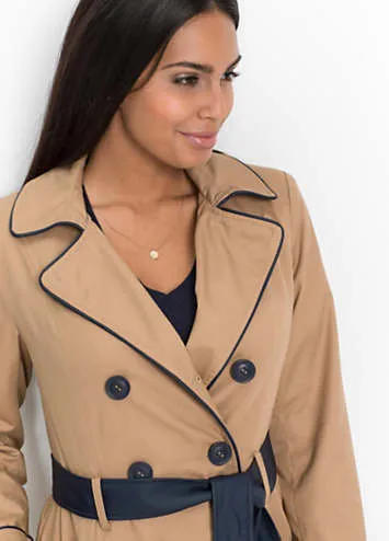 bonprix Double Breasted Trench Coat | Grattan