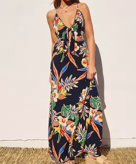 Botanical Bloom Dress - Oceana Garden