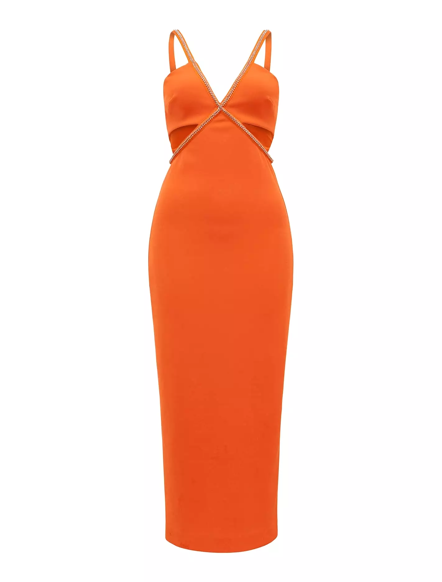 Briana Embellished Bodycon Midi Dress