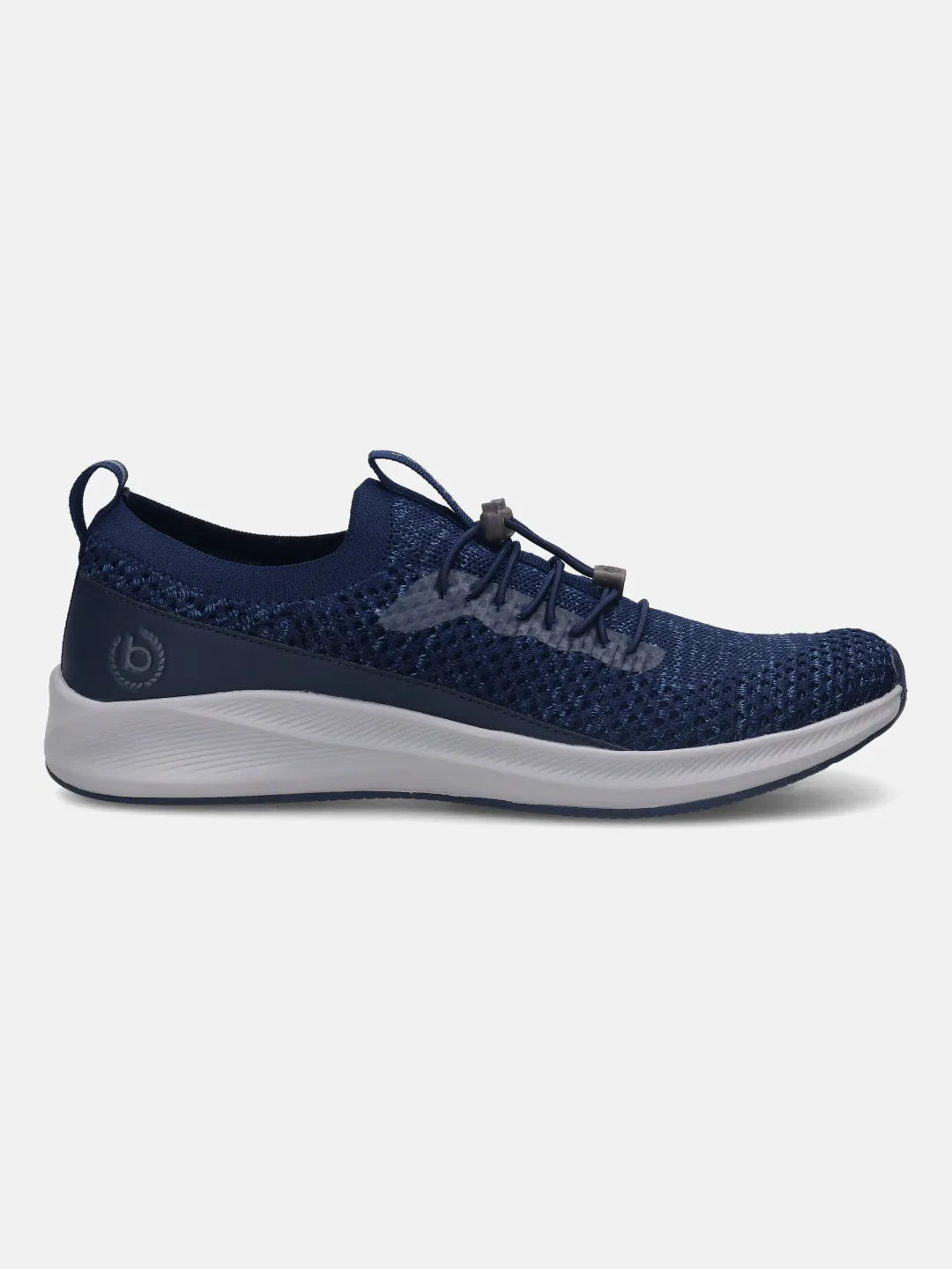 bugatti Dark Blue & Grey Athleisure Sneakers