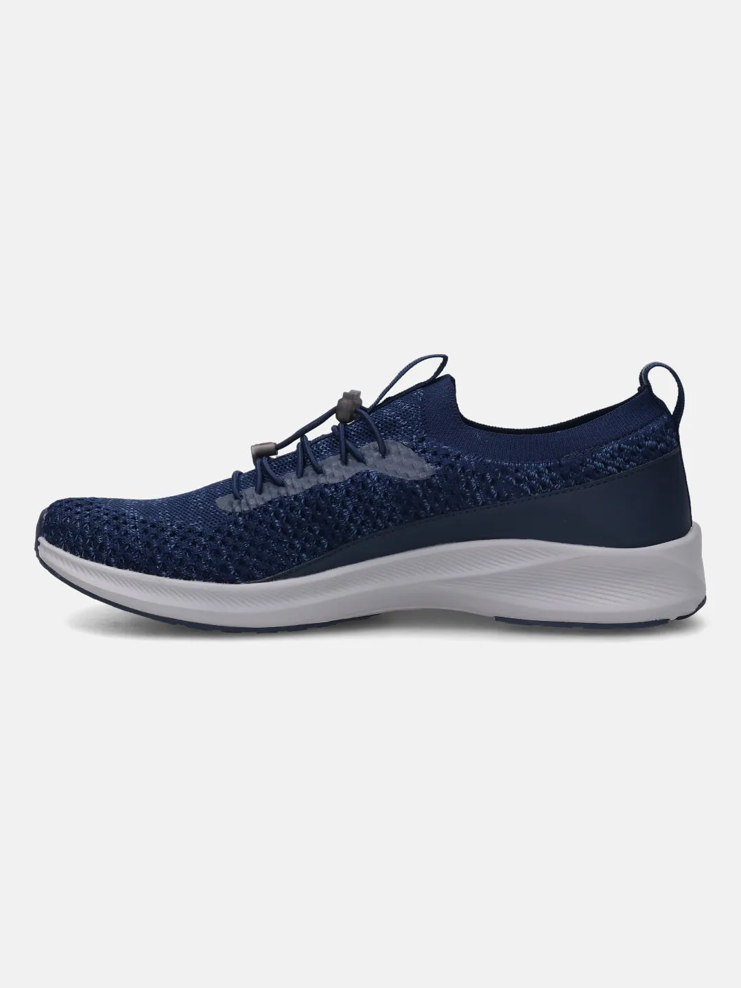 bugatti Dark Blue & Grey Athleisure Sneakers