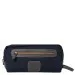 CALABRESE Canvas And Leather Washbag Navy