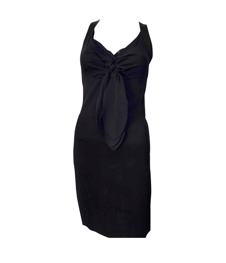 Chanel NWT 10P, 2010 Spring Black Cocktail Dress FR 38 US 4