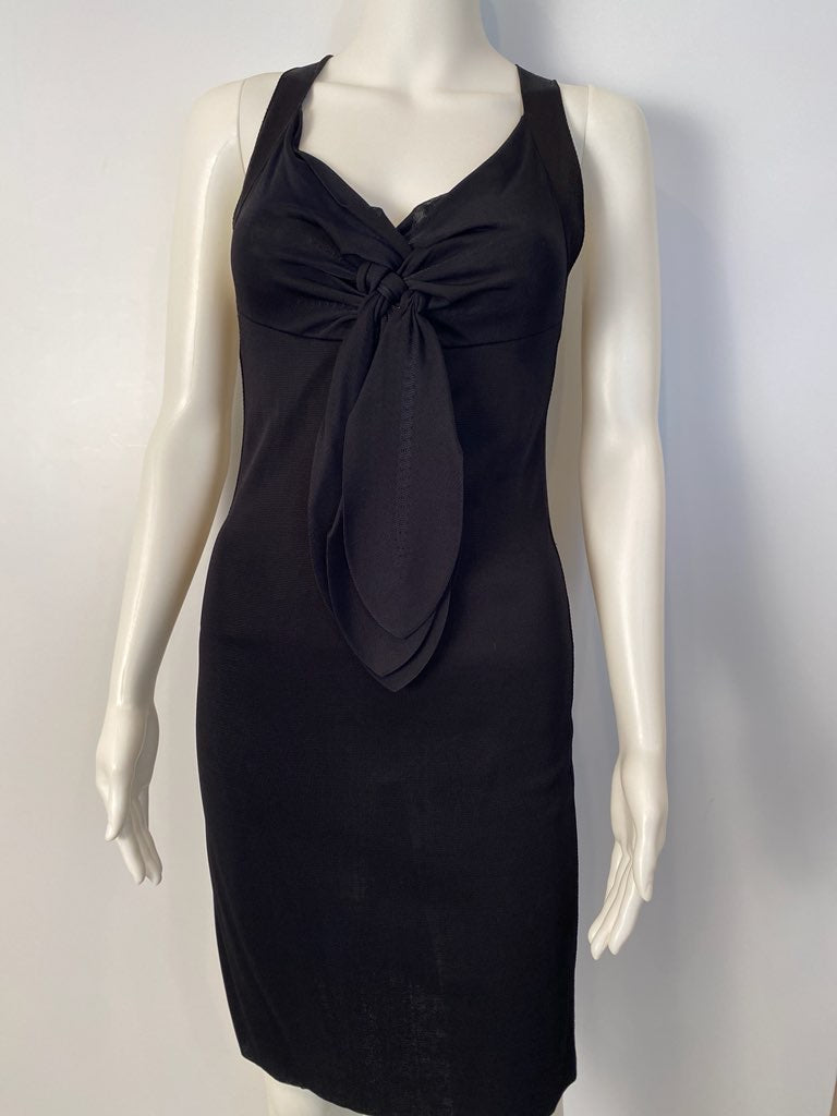 Chanel NWT 10P, 2010 Spring Black Cocktail Dress FR 38 US 4