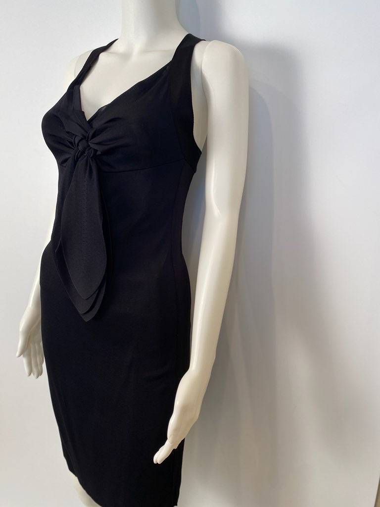 Chanel NWT 10P, 2010 Spring Black Cocktail Dress FR 38 US 4