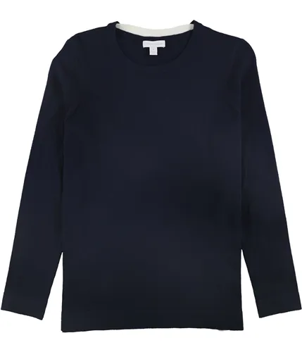 Charter Club Womens Contrast Trim Pullover Sweater