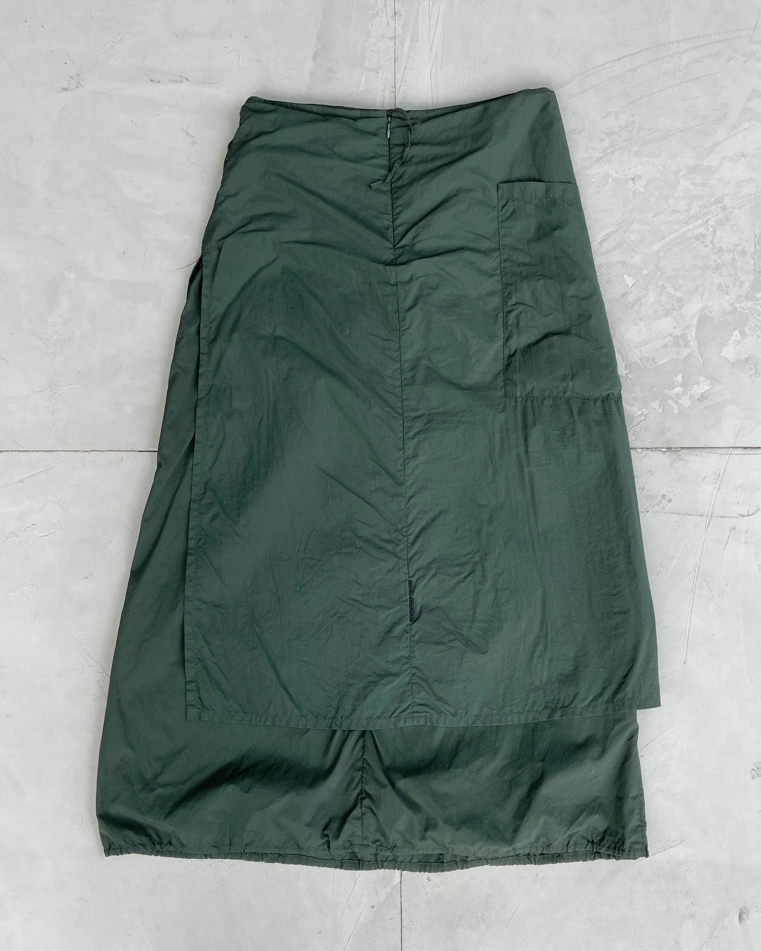 COP COPINE 2000'S WRAP CARGO SKIRT - S