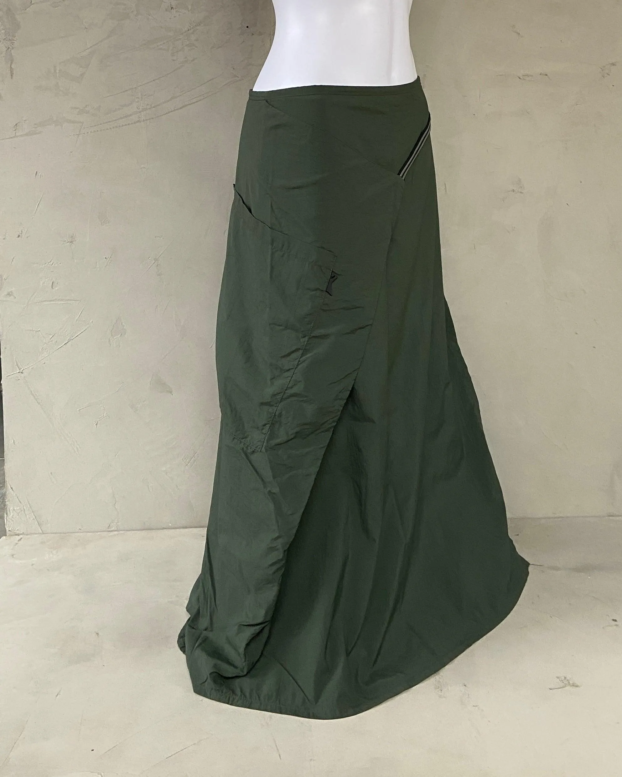 COP COPINE 2000'S WRAP CARGO SKIRT - S