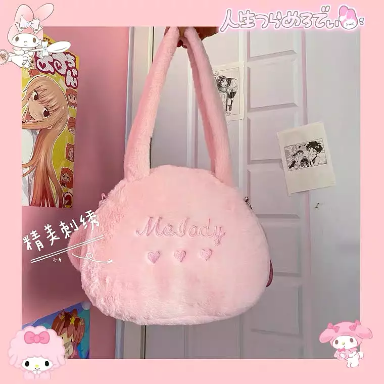 CUTE “KUROMI & MELODY & CINNAMOROLL” JK HANDBAG BY70086