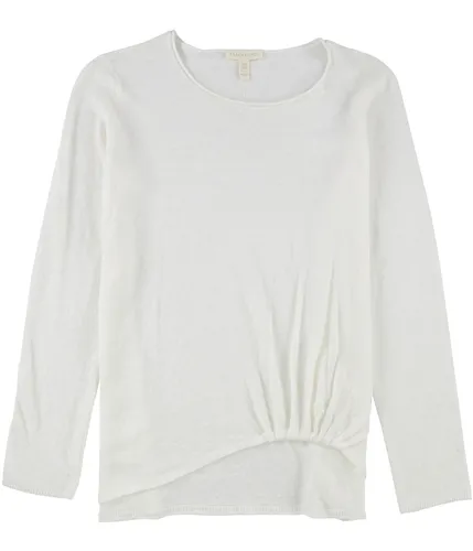 Eileen Fisher Womens Twist Pullover Sweater