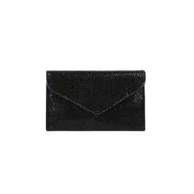 Evening Envelope Clutch in Black