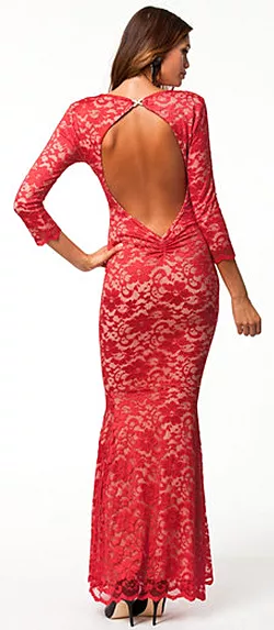 Faye Maxi Dress Red