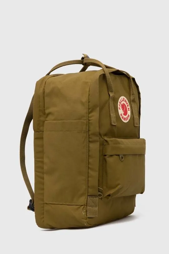 Fjallraven backpack Kanken green color