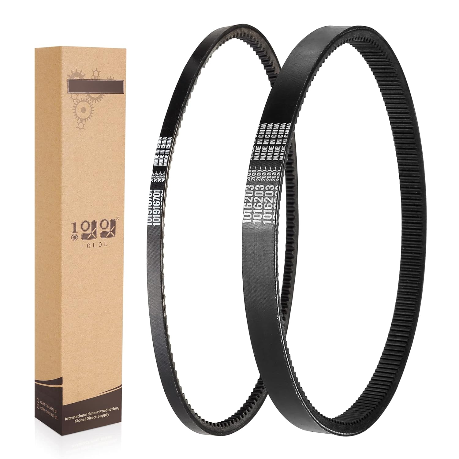 Golf Cart Clutch Drive Belt for Club Car DS 1997-up & Precedent 2004-up Gas - 10L0L