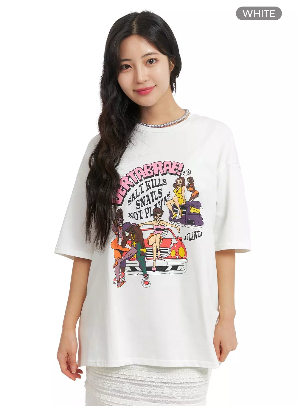 Graphic Oversized T-Shirt OM427