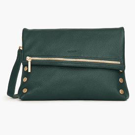 Hammitt VIP Large Crossbody Handbag -  Grove Green/Brushed Gold