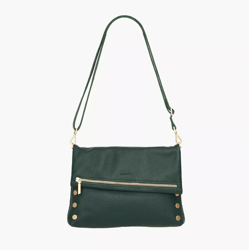 Hammitt VIP Large Crossbody Handbag -  Grove Green/Brushed Gold