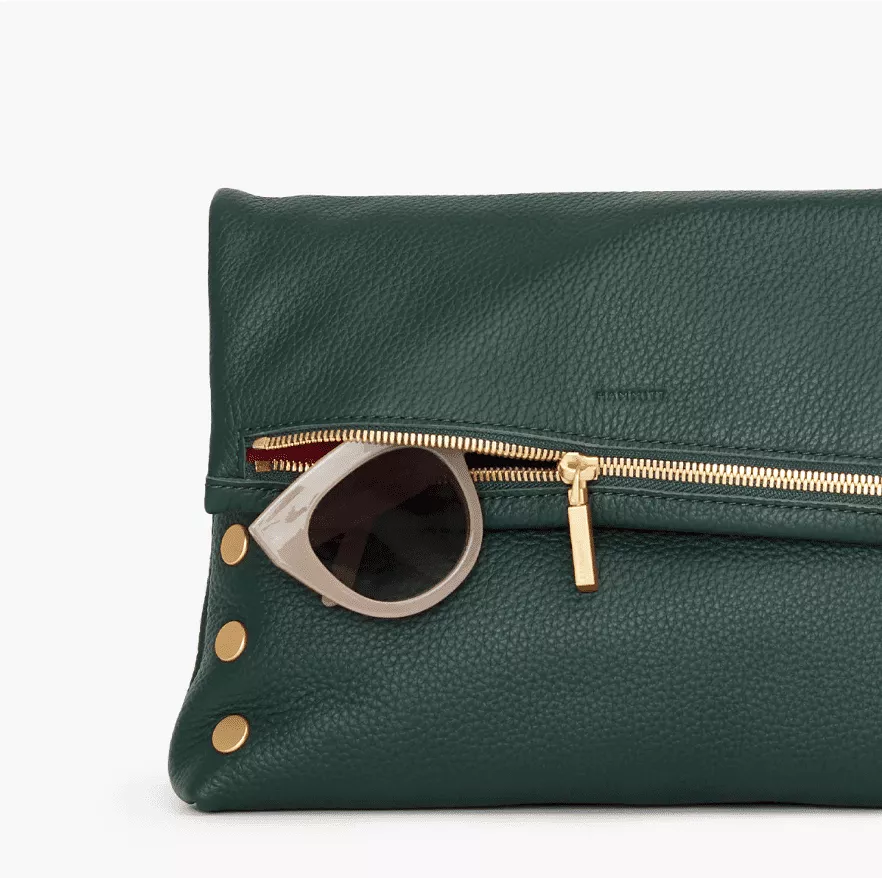 Hammitt VIP Large Crossbody Handbag -  Grove Green/Brushed Gold