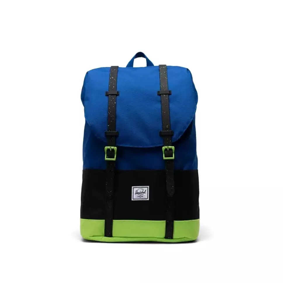 Herschel Mazarine Blue/Black/Jasmine Retreat Youth Backpack