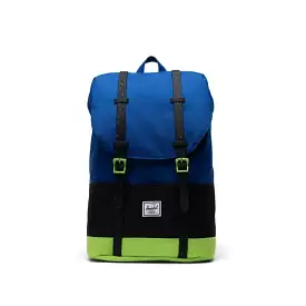 Herschel Mazarine Blue/Black/Jasmine Retreat Youth Backpack