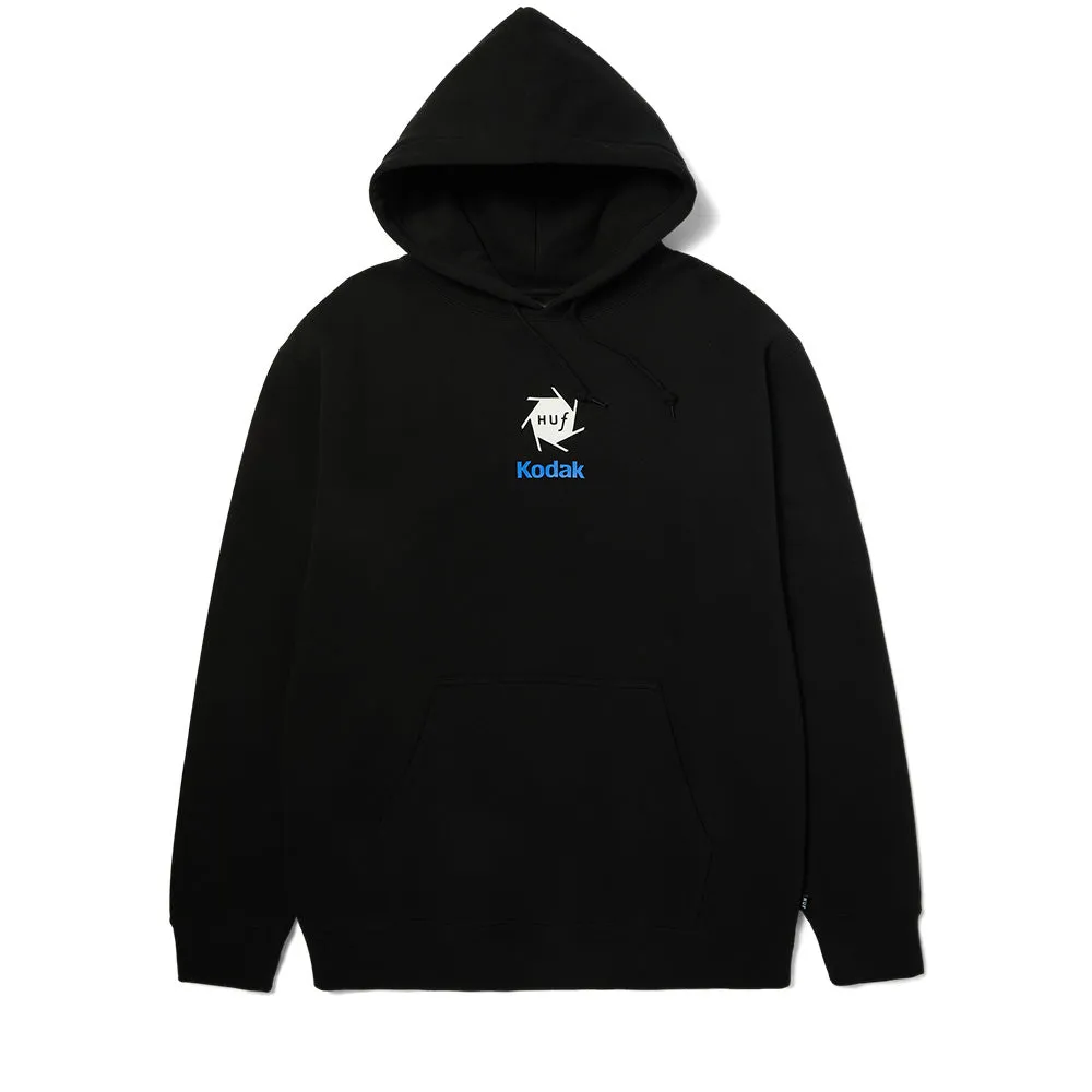 HUF X KODAK INVENTION P/O HOODIE // BLACK