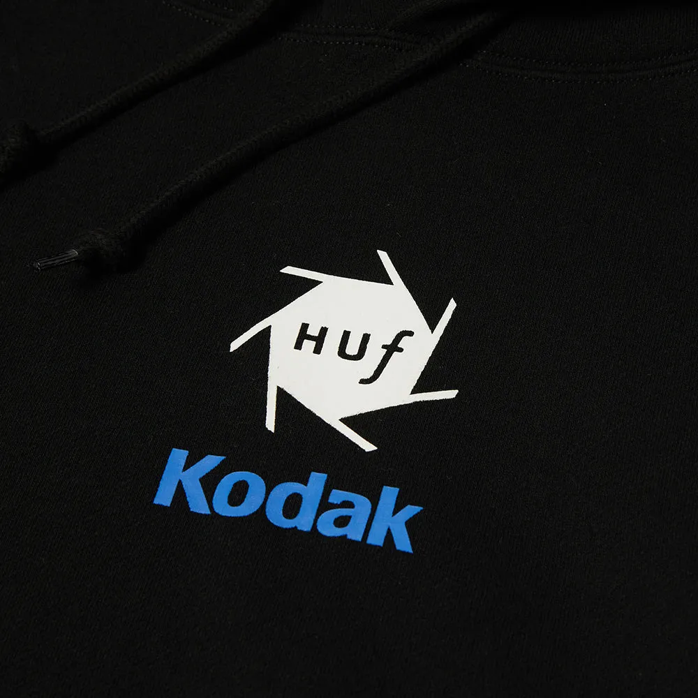 HUF X KODAK INVENTION P/O HOODIE // BLACK