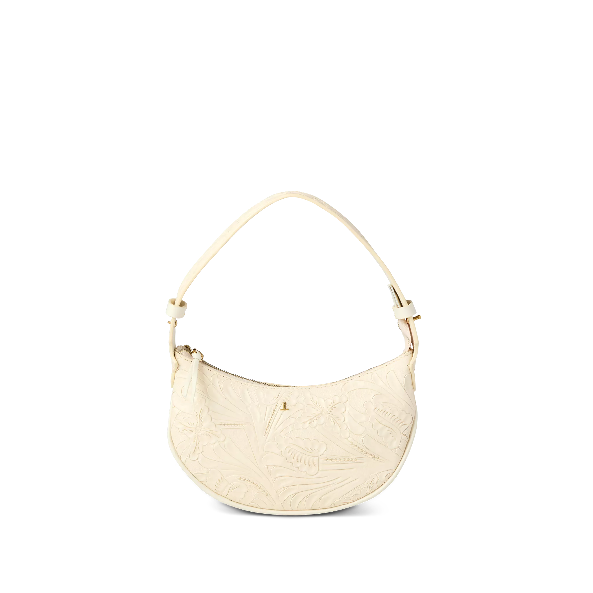 Intagliare Saddle Bag :: Glitz Cream