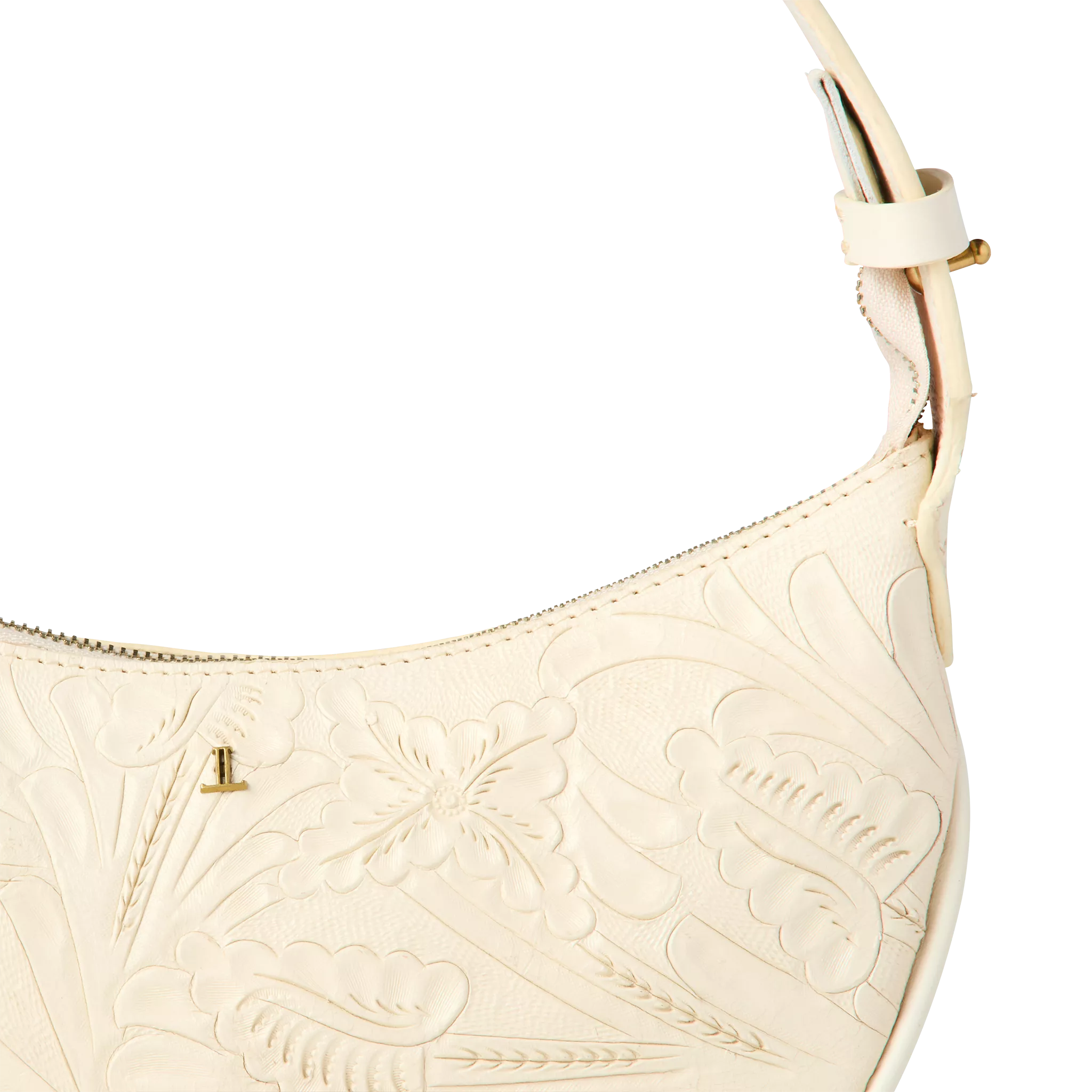 Intagliare Saddle Bag :: Glitz Cream