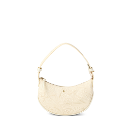 Intagliare Saddle Bag :: Glitz Cream