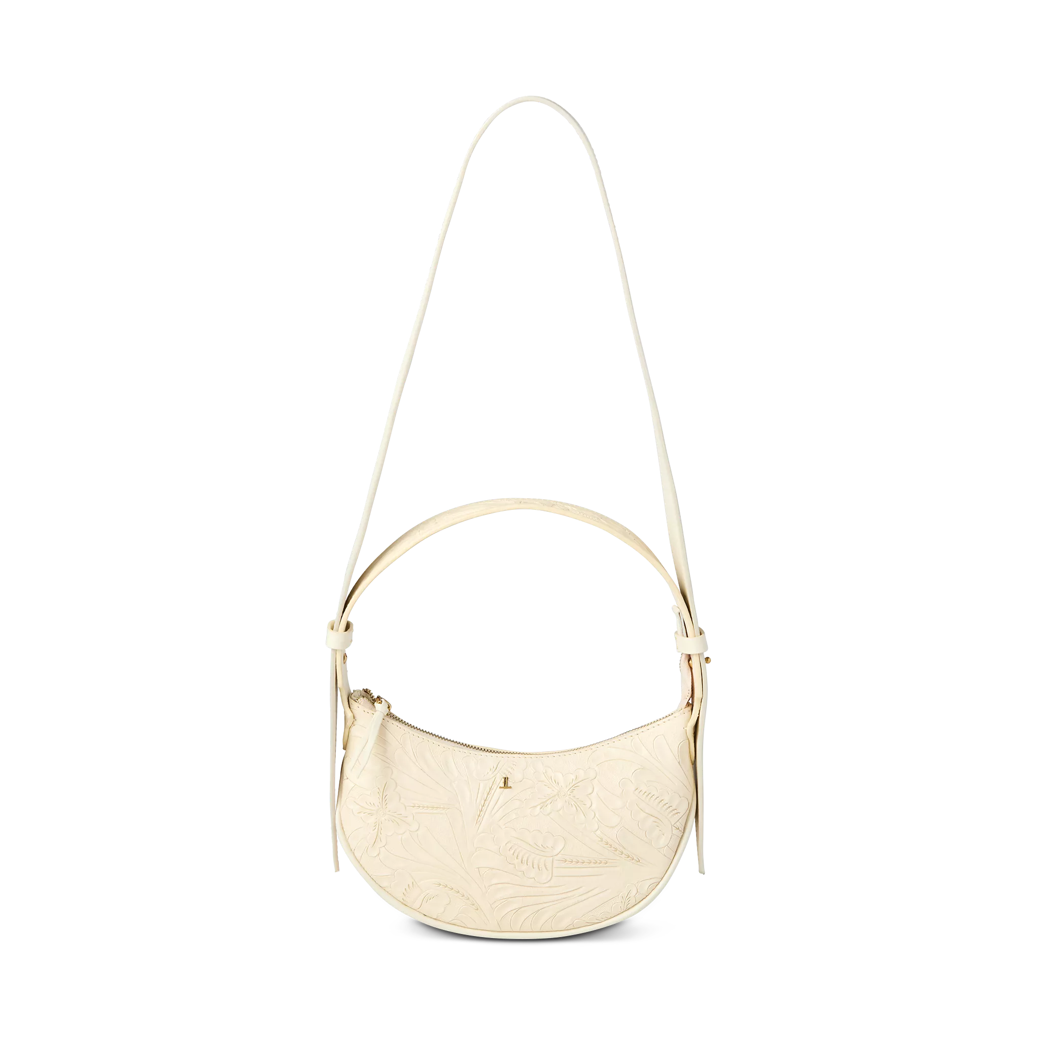 Intagliare Saddle Bag :: Glitz Cream