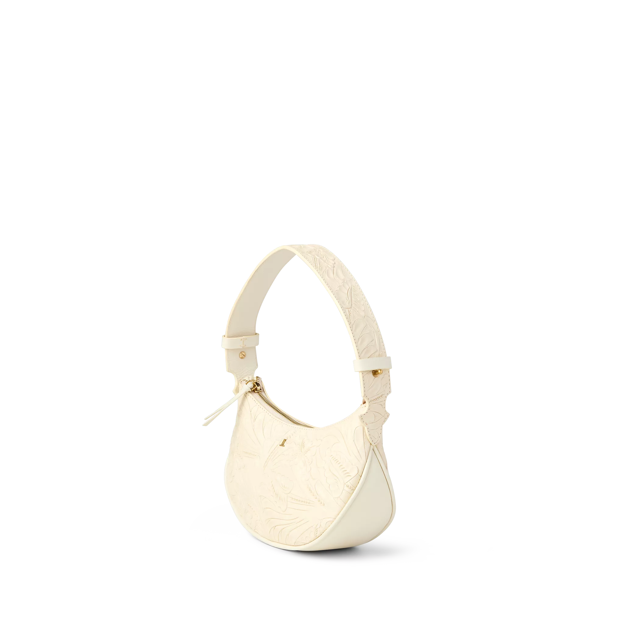 Intagliare Saddle Bag :: Glitz Cream