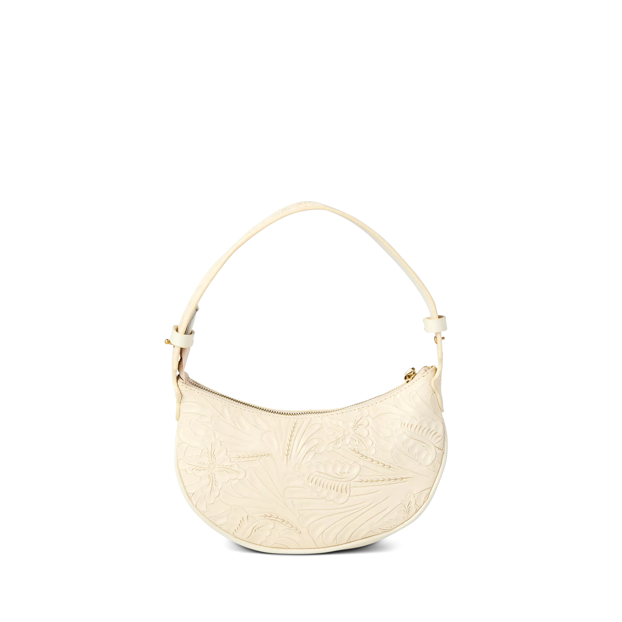 Intagliare Saddle Bag :: Glitz Cream