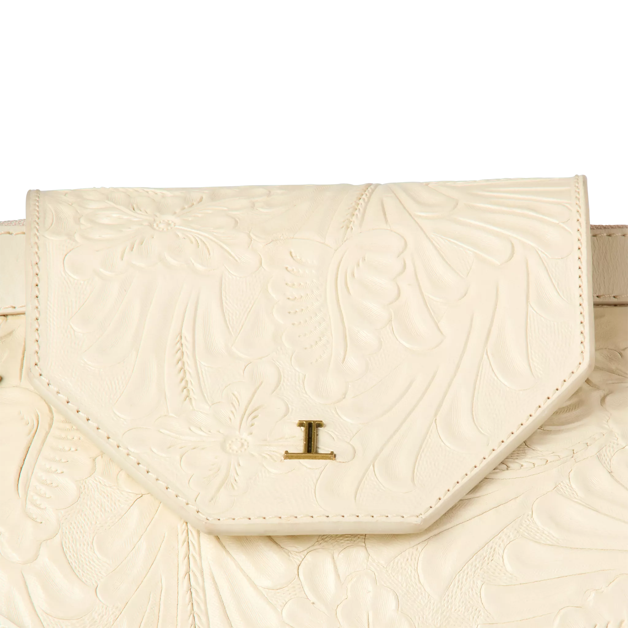 Intagliare Weekender Bag :: Glitz Cream