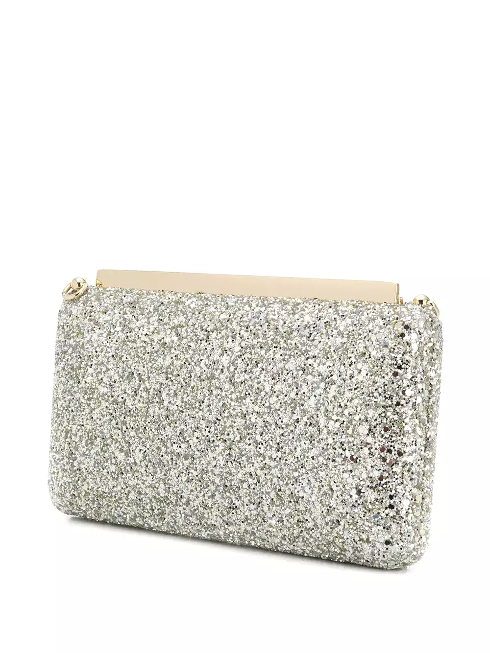 Jimmy Choo Ellipse sequin-embellished clutch