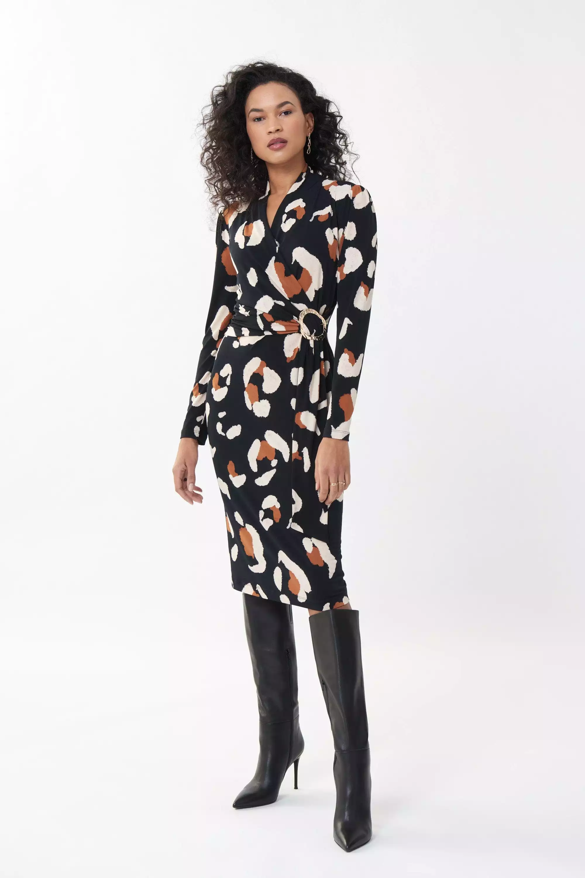 Joseph Ribkoff Animal Print Dress - 223036 (T)