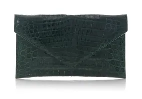 Judith Leiber Couture Judith Leiber Emerald Flat Envelope Clutch