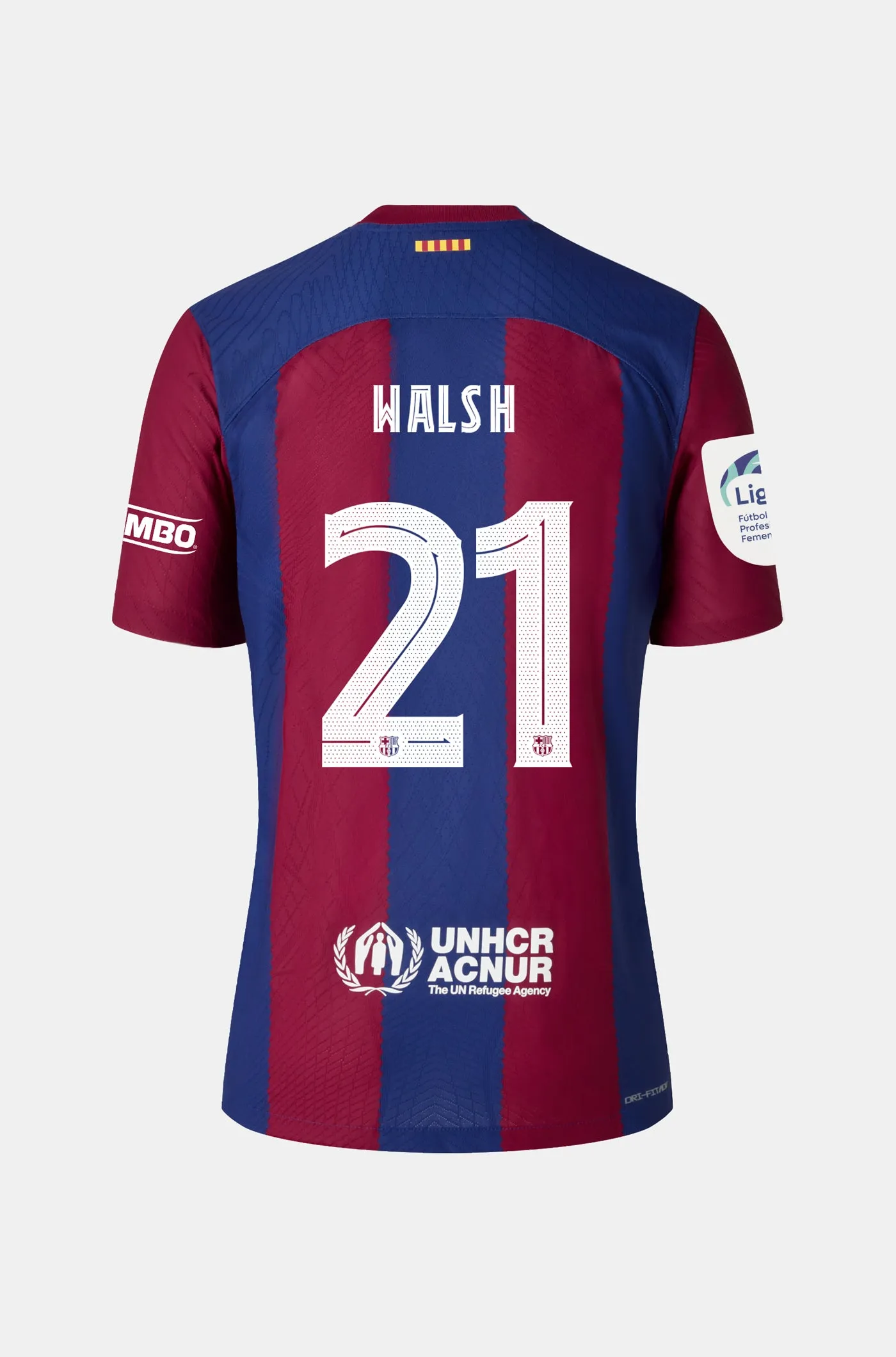 LIGA F FC Barcelona home shirt 23/24 - Long-sleeve - WALSH