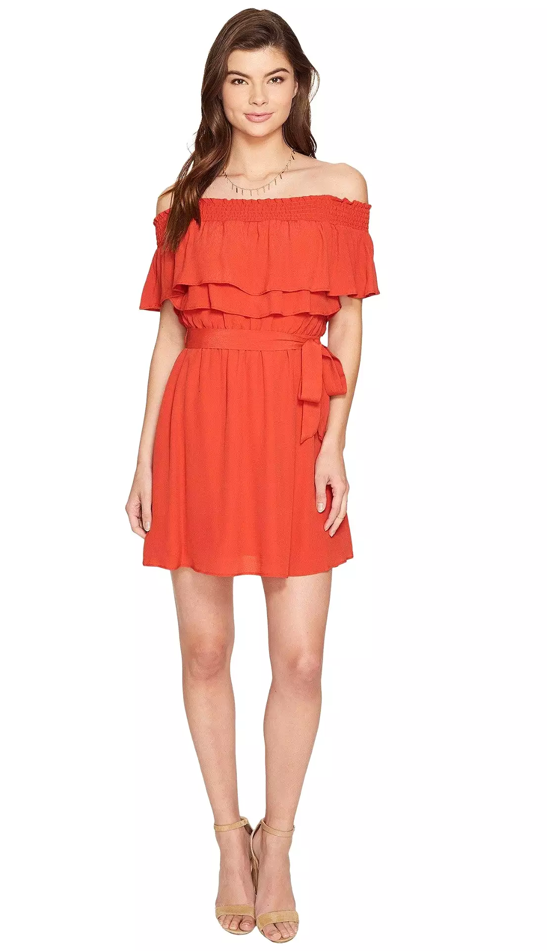 Lovers + Friends Suntime Dress Red