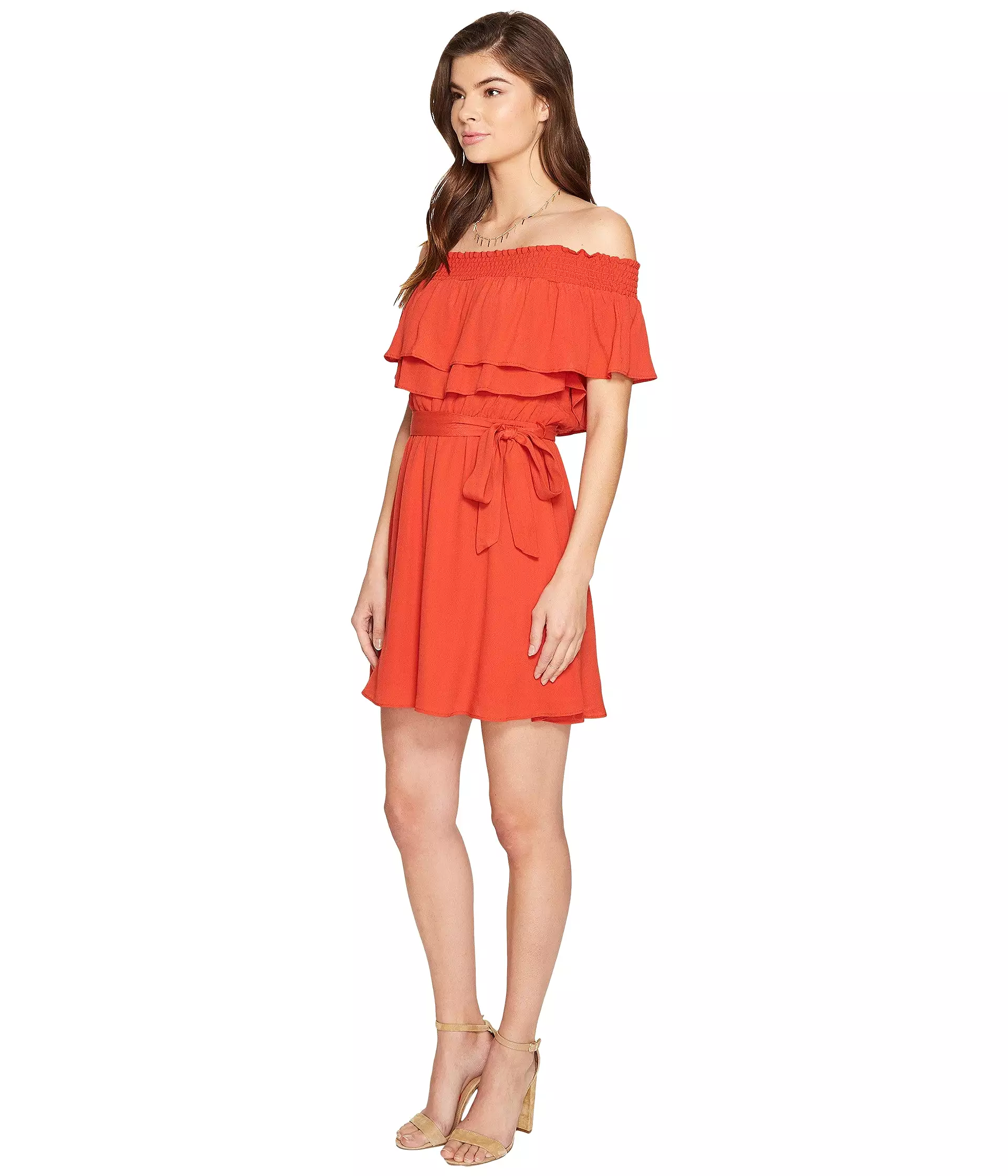 Lovers + Friends Suntime Dress Red