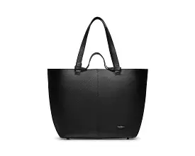 MARCO MOREO Black Leather Tote Handbag